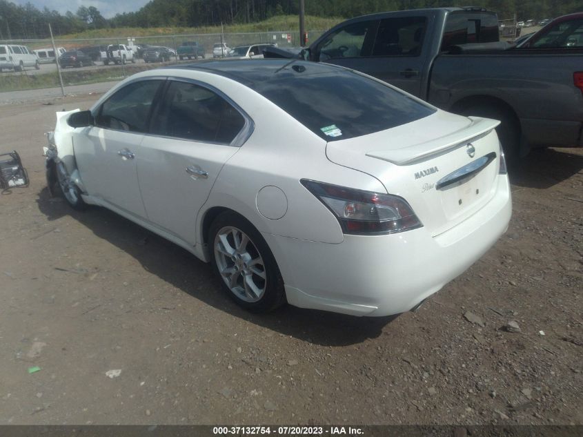 2013 NISSAN MAXIMA 3.5 SV W/PREMIUM PKG - 1N4AA5APXDC822468