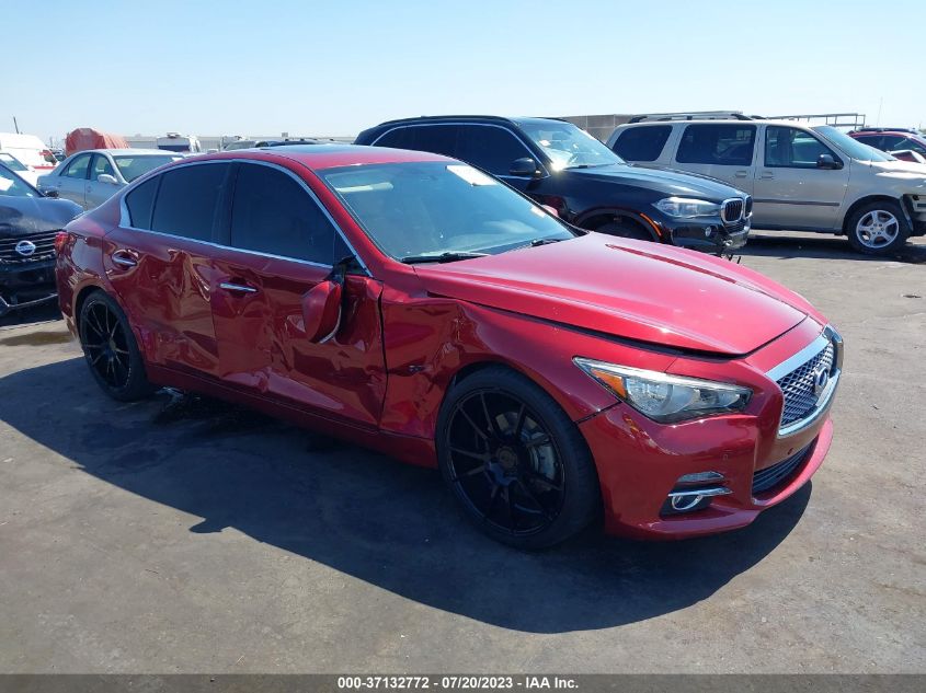 2014 INFINITI Q50 PREMIUM - JN1BV7AP6EM675157