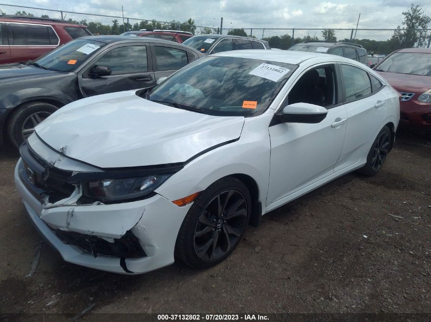 2020 HONDA CIVIC SEDAN SPORT - 2HGFC2F81LH524026
