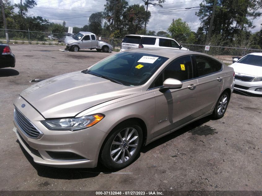 2017 FORD FUSION HYBRID SE - 3FA6P0LU5HR393208