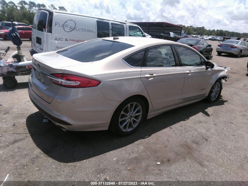 2017 FORD FUSION HYBRID SE - 3FA6P0LU5HR393208