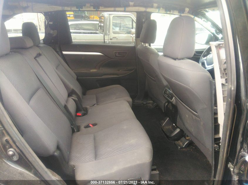 2016 TOYOTA HIGHLANDER LE - 5TDBKRFH8GS309999