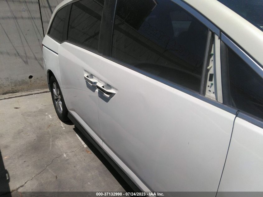 2017 HONDA ODYSSEY EX-L - 5FNRL5H61HB024406