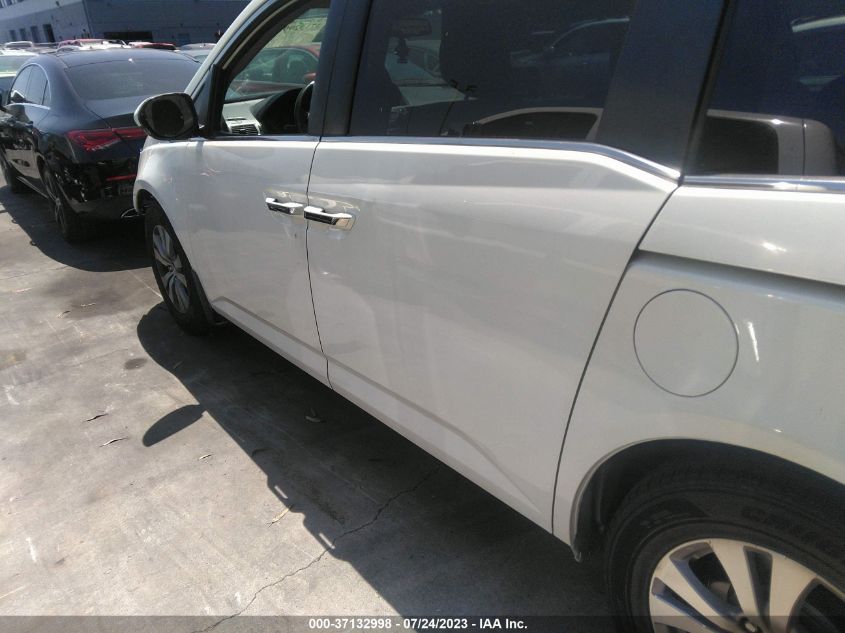 2017 HONDA ODYSSEY EX-L - 5FNRL5H61HB024406