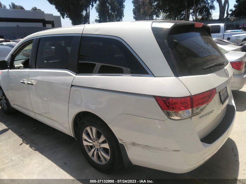 2017 HONDA ODYSSEY EX-L - 5FNRL5H61HB024406