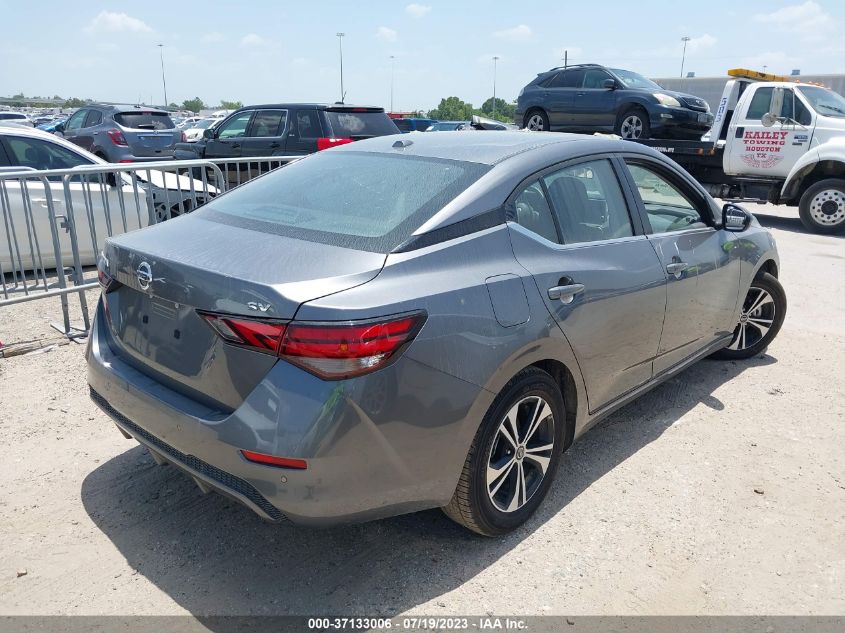 2022 NISSAN SENTRA SV - 3N1AB8CV4NY241631