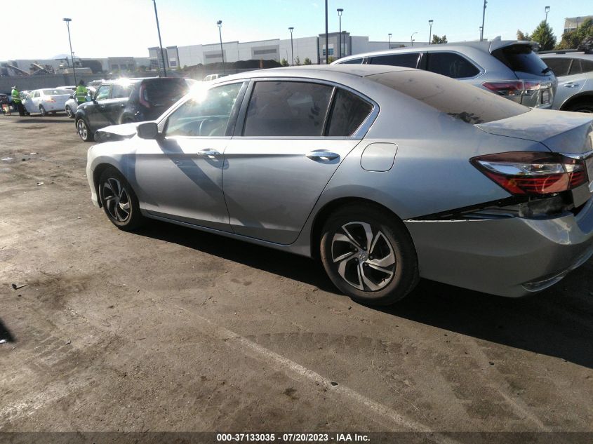 2017 HONDA ACCORD SEDAN LX - 1HGCR2F3XHA069642