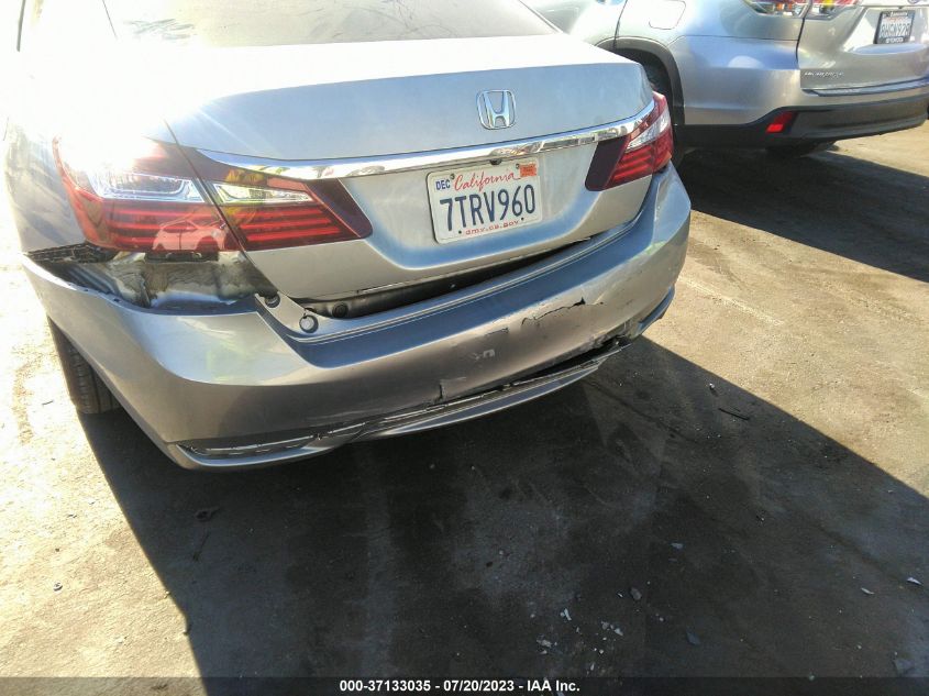 2017 HONDA ACCORD SEDAN LX - 1HGCR2F3XHA069642