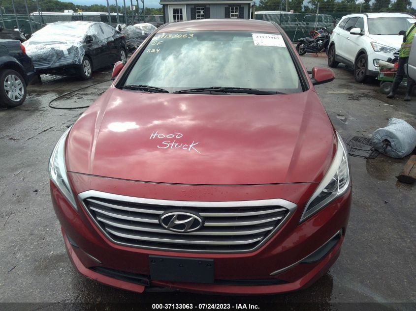 2016 HYUNDAI SONATA 2.4L SE - 5NPE24AF9GH285787