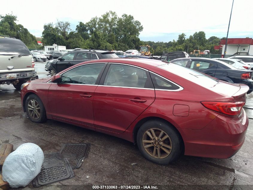 2016 HYUNDAI SONATA 2.4L SE - 5NPE24AF9GH285787