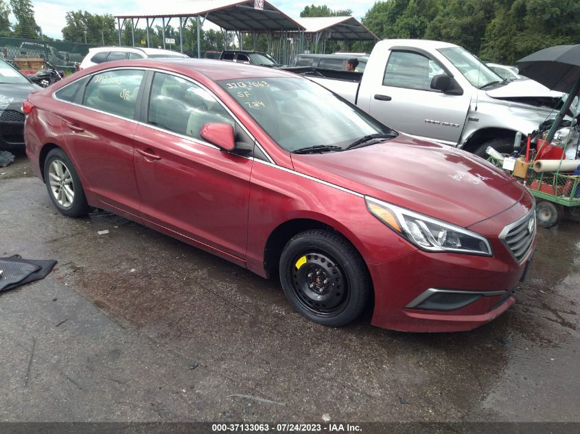 2016 HYUNDAI SONATA 2.4L SE - 5NPE24AF9GH285787