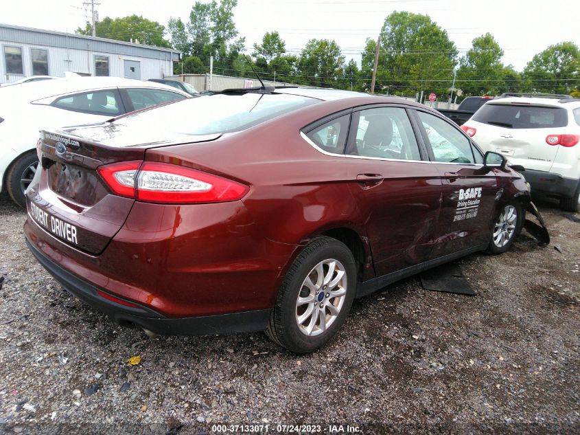 2015 FORD FUSION S - 3FA6P0G72FR103234