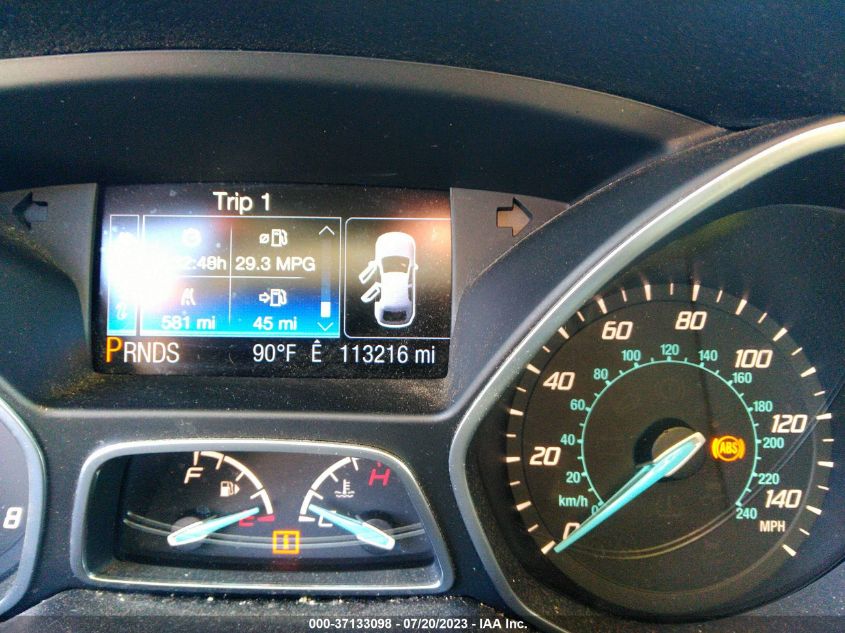 2013 FORD FOCUS TITANIUM - 1FADP3J28DL301432