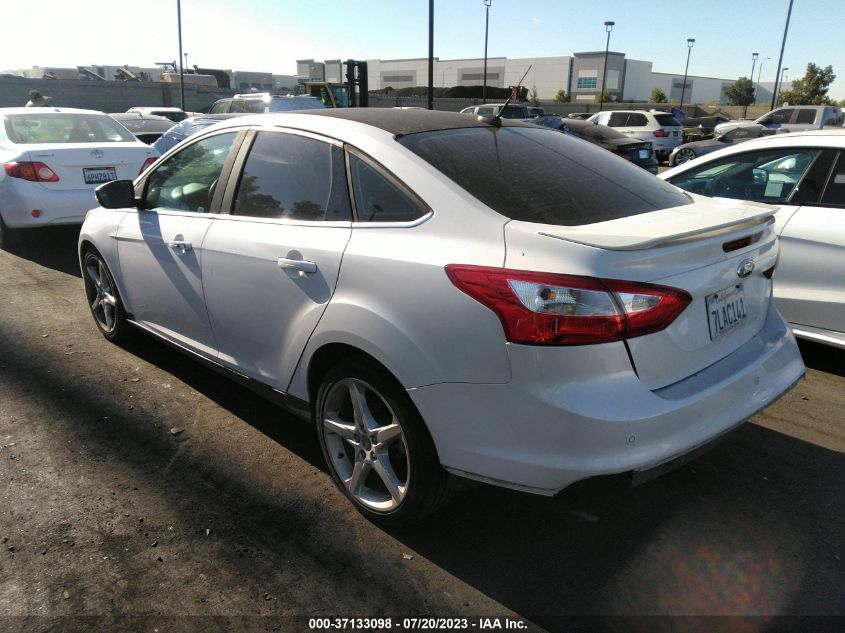 2013 FORD FOCUS TITANIUM - 1FADP3J28DL301432