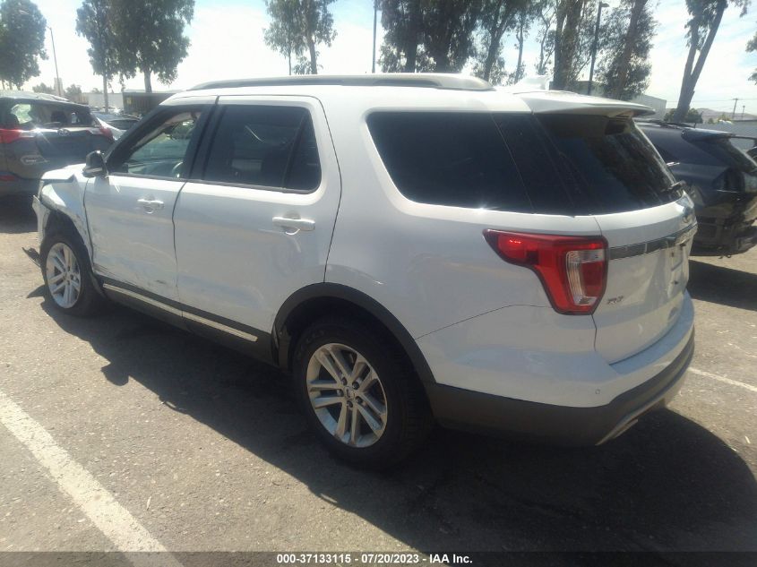 2017 FORD EXPLORER XLT - 1FM5K7D89HGC85076