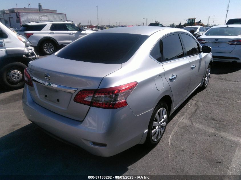 2015 NISSAN SENTRA S - 3N1AB7AP9FY278559