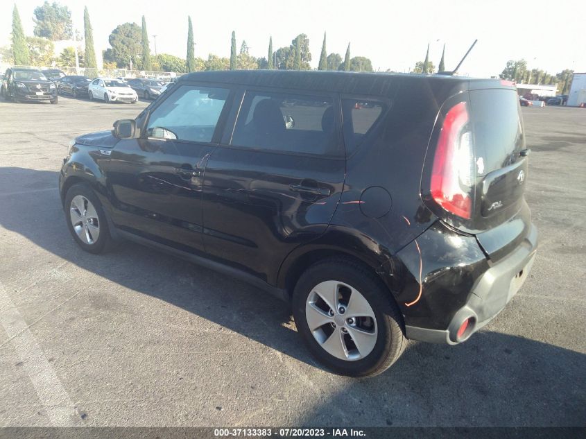 2016 KIA SOUL BASE - KNDJN2A2XG7263910