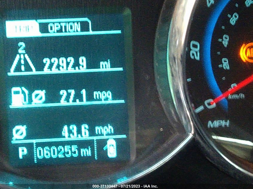 2016 CHEVROLET CRUZE LIMITED LT - 1G1PE5SB9G7113984
