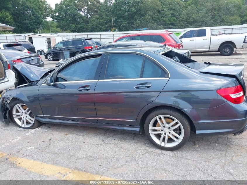 2013 MERCEDES-BENZ C-CLASS C 300 LUXURY - WDDGF8AB1DR275833