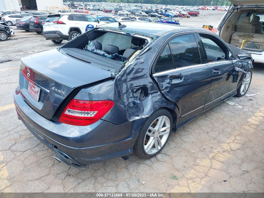 2013 MERCEDES-BENZ C-CLASS C 300 LUXURY - WDDGF8AB1DR275833