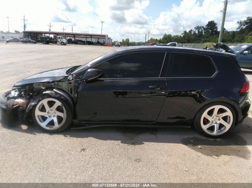 2016 VOLKSWAGEN GOLF GTI S - 3VWYT7AU5GM037294