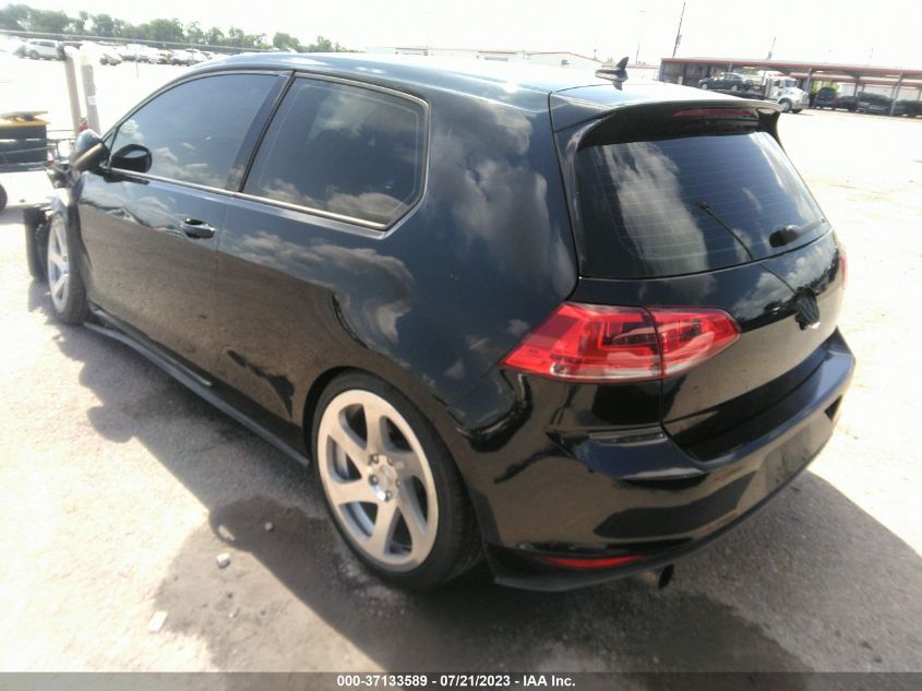 2016 VOLKSWAGEN GOLF GTI S - 3VWYT7AU5GM037294