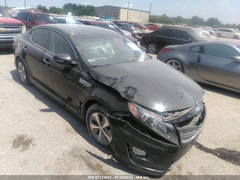 2015 KIA OPTIMA HYBRID - KNAGM4AD0F5080341