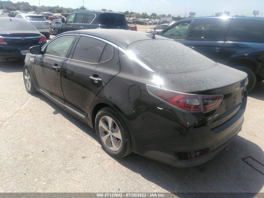 2015 KIA OPTIMA HYBRID - KNAGM4AD0F5080341