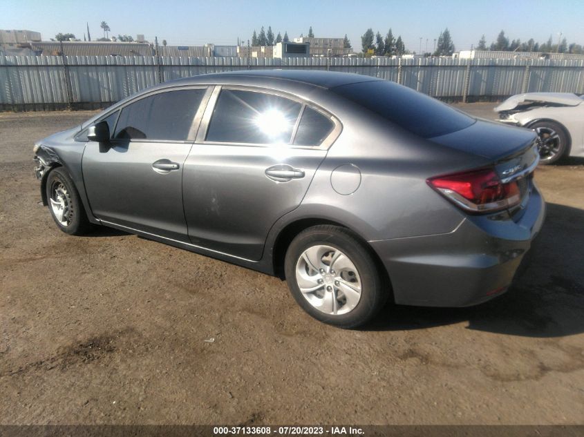 2013 HONDA CIVIC SDN LX - 19XFB2F59DE289508