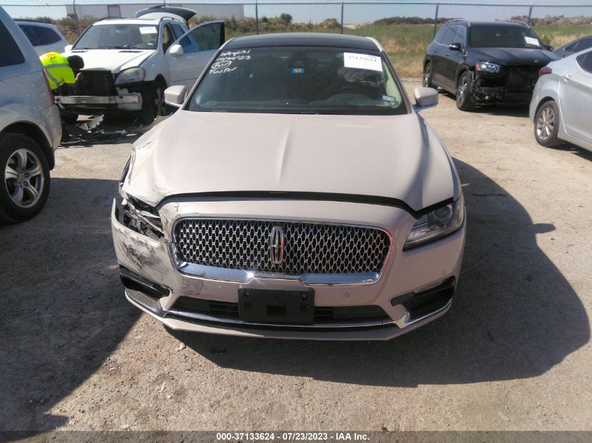 2019 LINCOLN CONTINENTAL SELECT - 1LN6L9SK4K5602034
