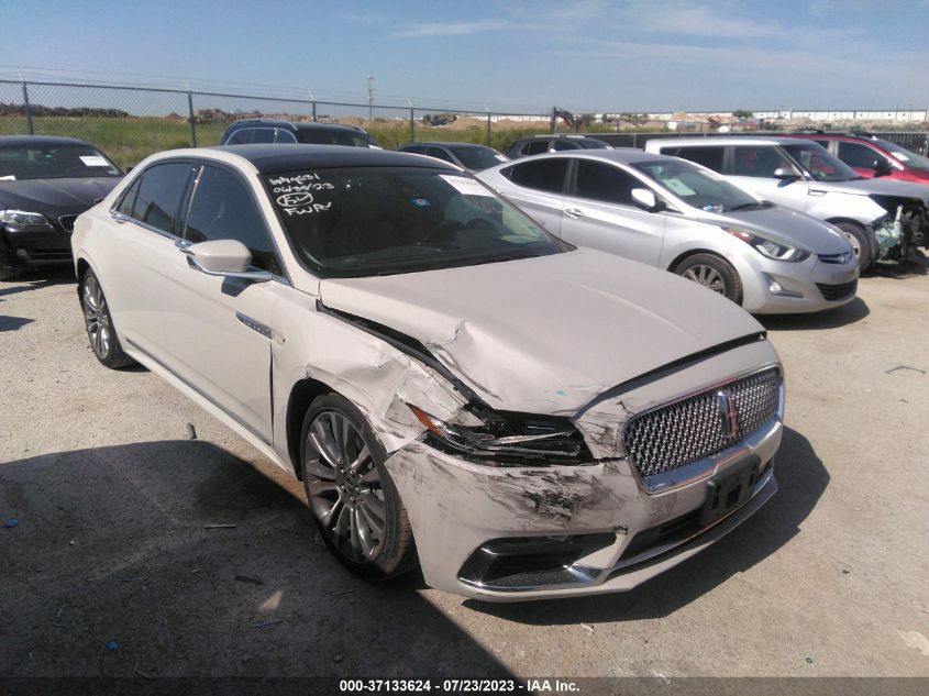 2019 LINCOLN CONTINENTAL SELECT - 1LN6L9SK4K5602034