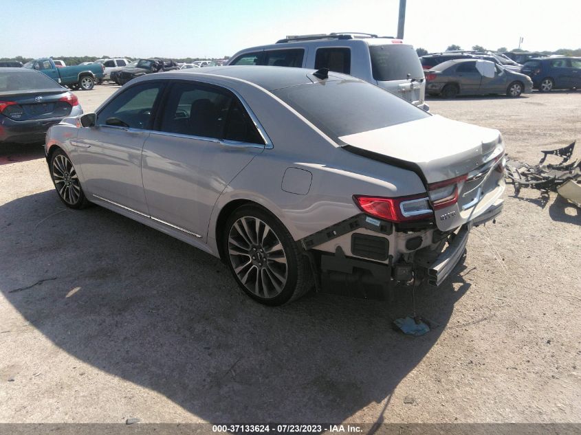 2019 LINCOLN CONTINENTAL SELECT - 1LN6L9SK4K5602034