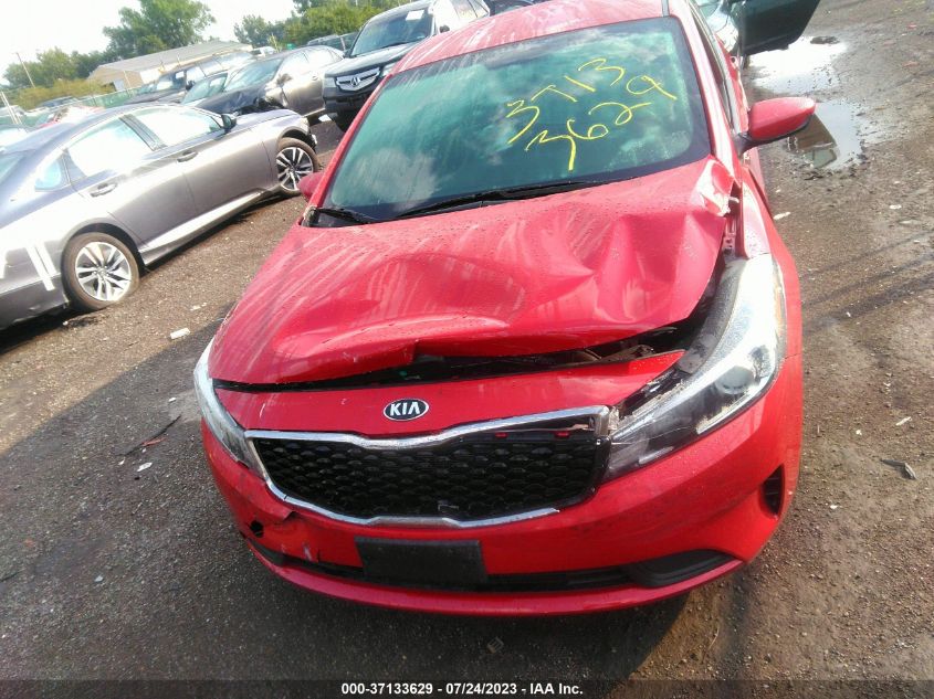 2017 KIA FORTE S - 3KPFL4A78HE086567