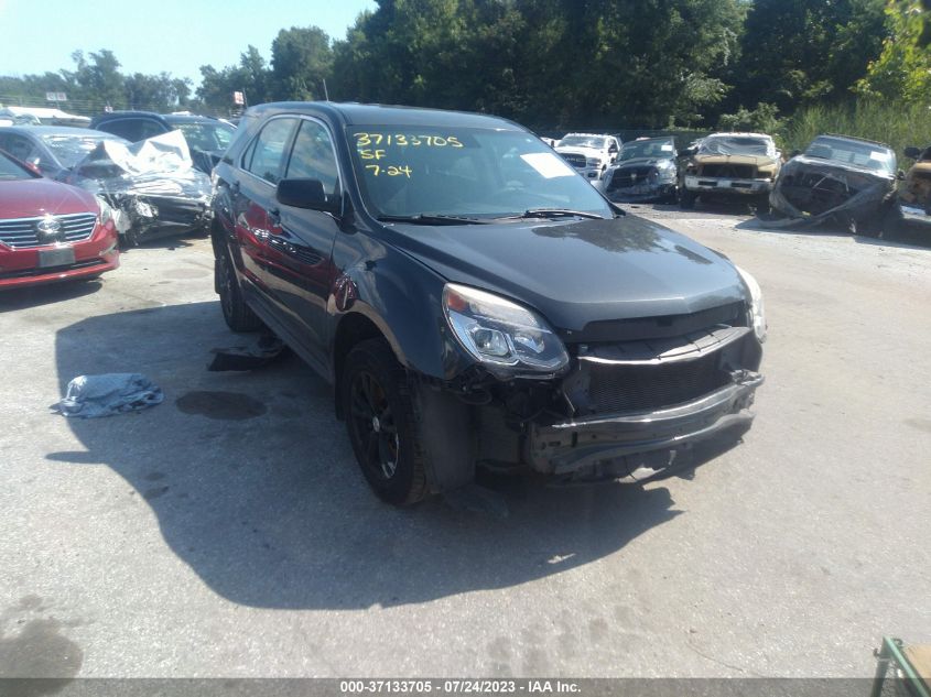 2017 CHEVROLET EQUINOX LS - 2GNFLEEK9H6272615