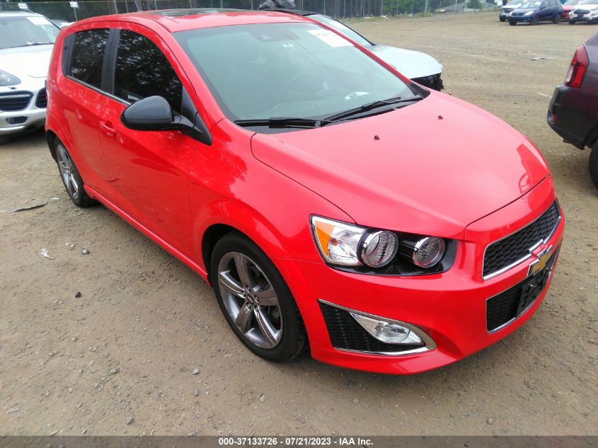 2014 CHEVROLET SONIC RS - 1G1JH6SB1E4108361