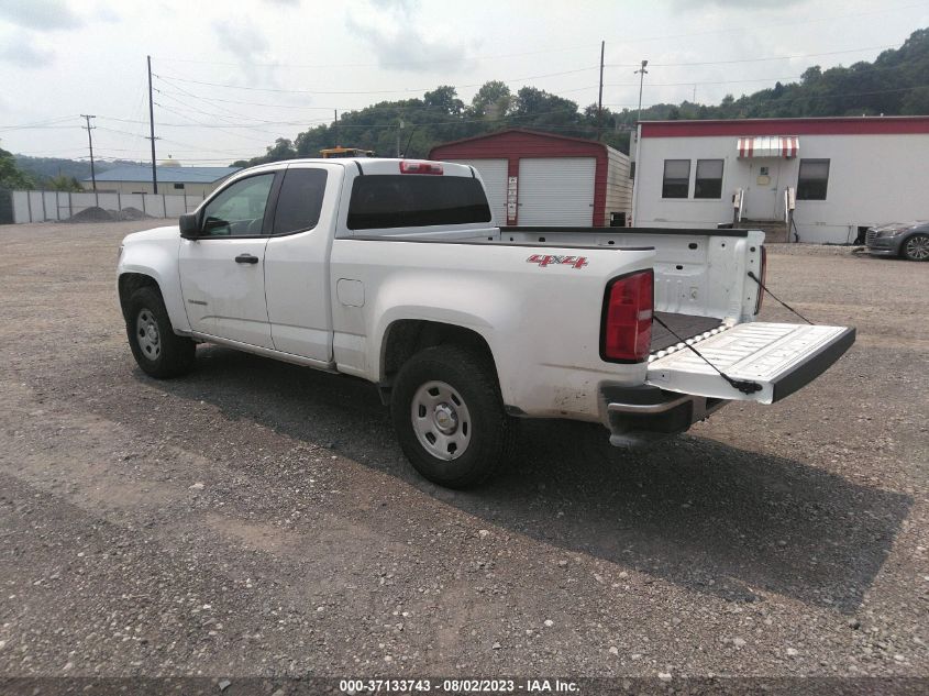 2019 CHEVROLET COLORADO 4WD WORK TRUCK - 1GCHTBEAXK1250415