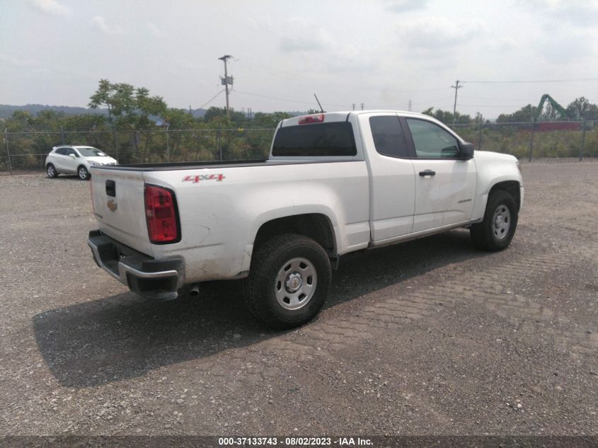 2019 CHEVROLET COLORADO 4WD WORK TRUCK - 1GCHTBEAXK1250415