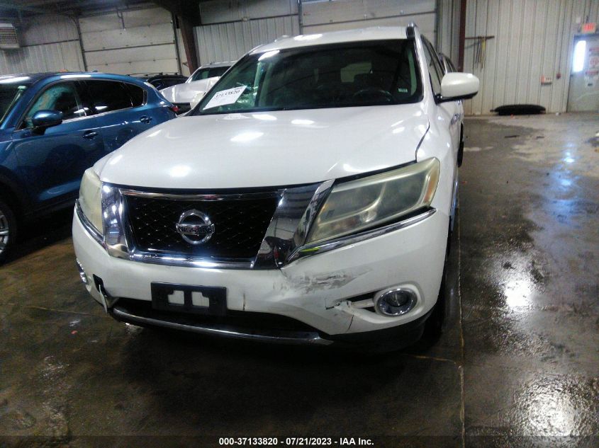 2013 NISSAN PATHFINDER PLATINUM - 5N1AR2MM9DC645054