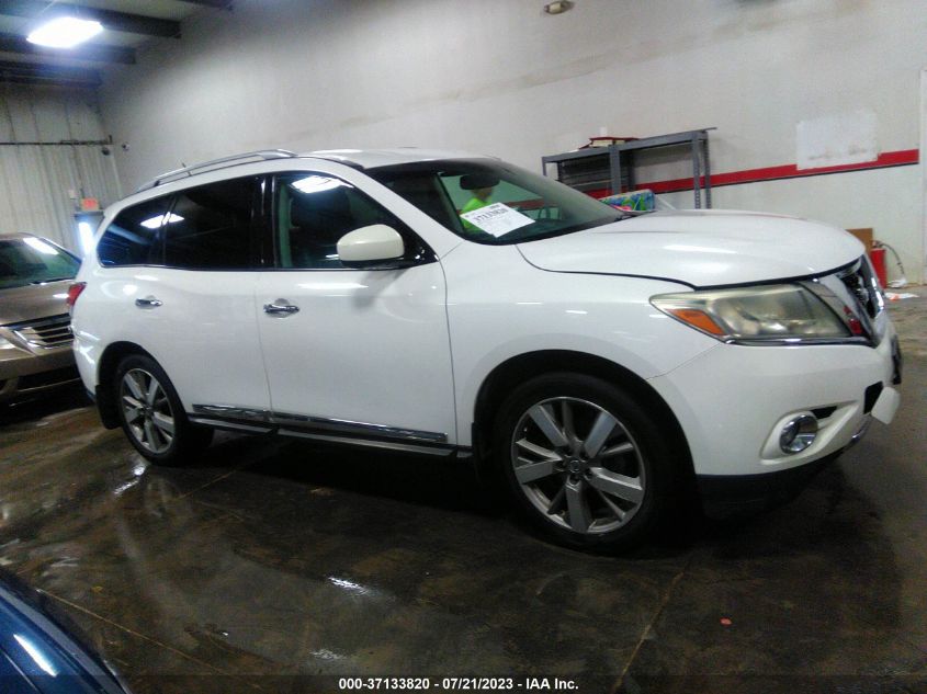 2013 NISSAN PATHFINDER PLATINUM - 5N1AR2MM9DC645054