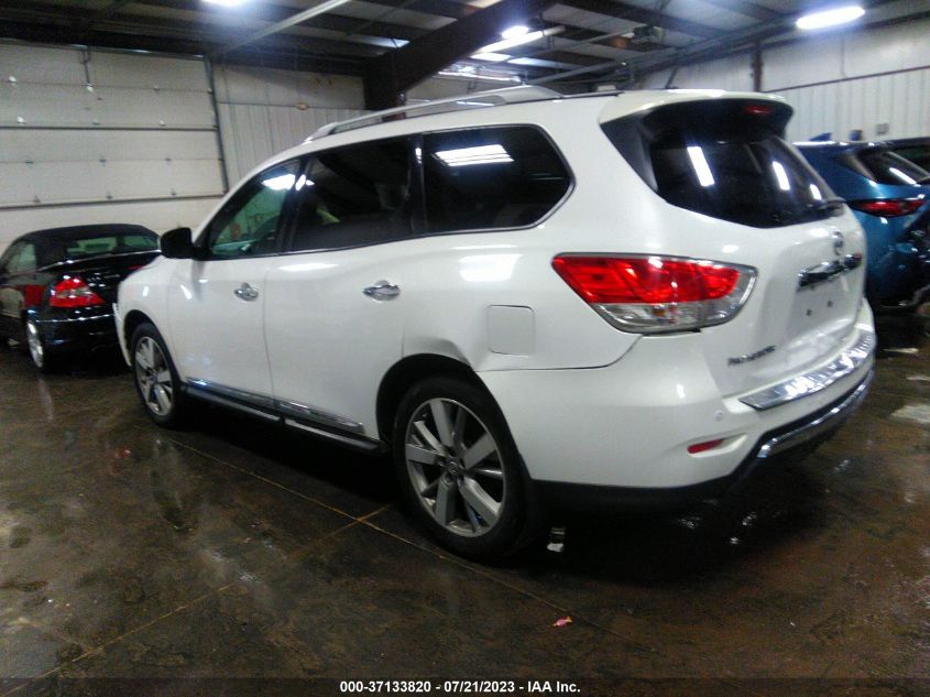 2013 NISSAN PATHFINDER PLATINUM - 5N1AR2MM9DC645054
