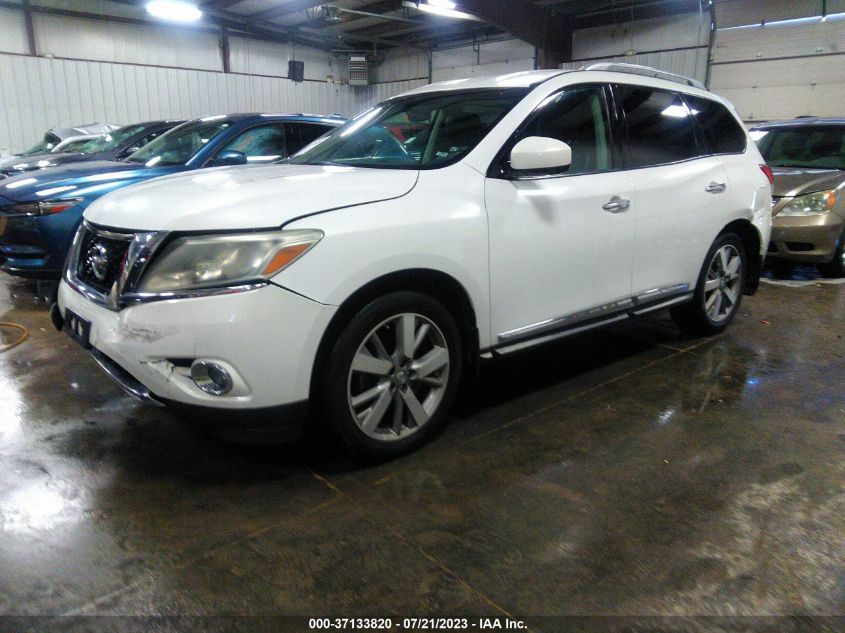 2013 NISSAN PATHFINDER PLATINUM - 5N1AR2MM9DC645054