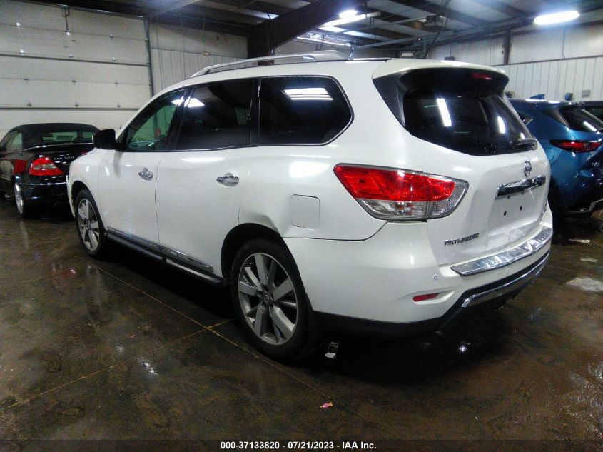 2013 NISSAN PATHFINDER PLATINUM - 5N1AR2MM9DC645054