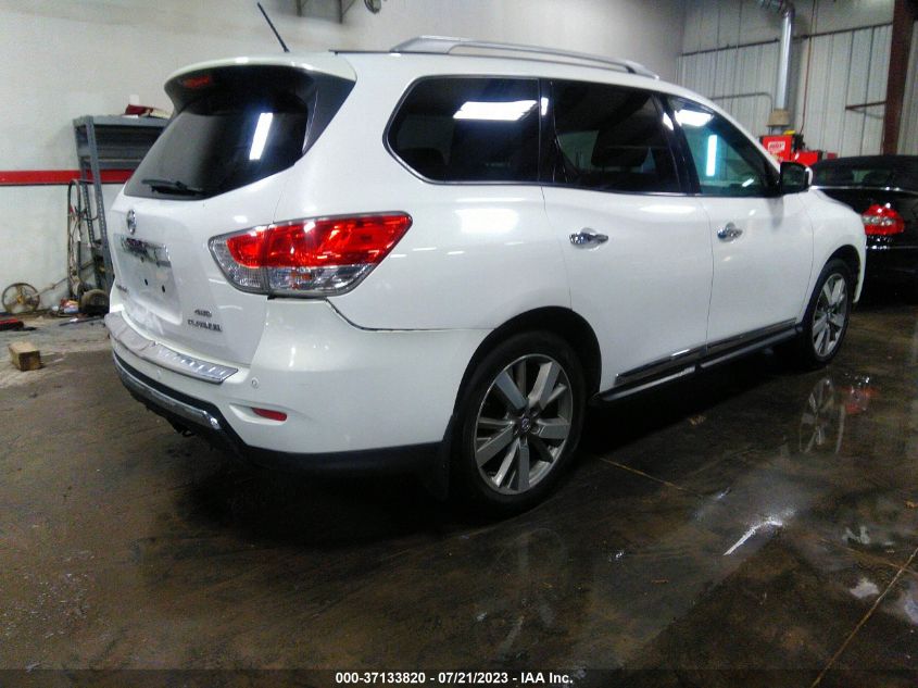 2013 NISSAN PATHFINDER PLATINUM - 5N1AR2MM9DC645054