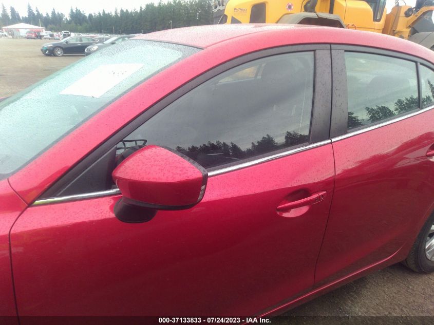 2015 MAZDA MAZDA3 I TOURING - JM1BM1V76F1244084