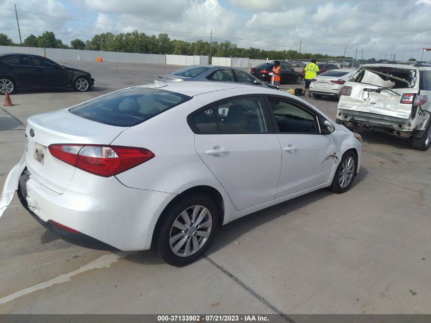 2014 KIA FORTE LX - KNAFX4A61E5239225