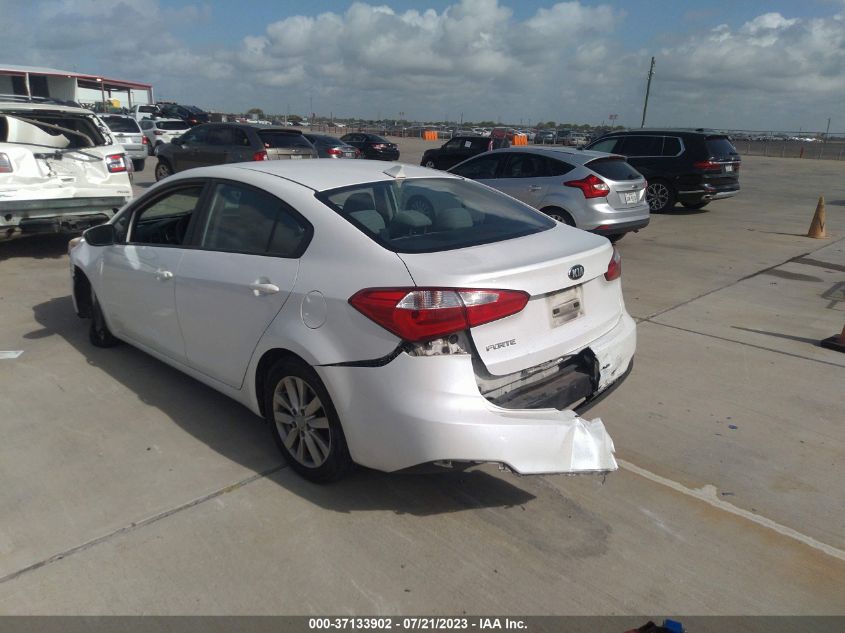 2014 KIA FORTE LX - KNAFX4A61E5239225