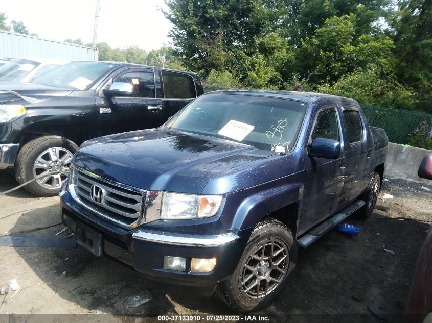 2013 HONDA RIDGELINE RTL - 5FPYK1F57DB011047