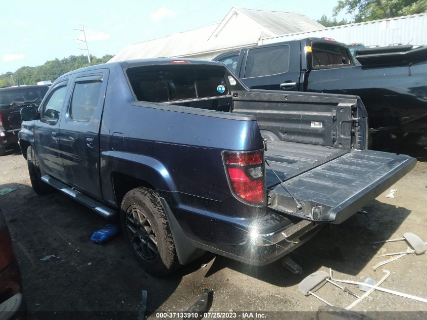 2013 HONDA RIDGELINE RTL - 5FPYK1F57DB011047