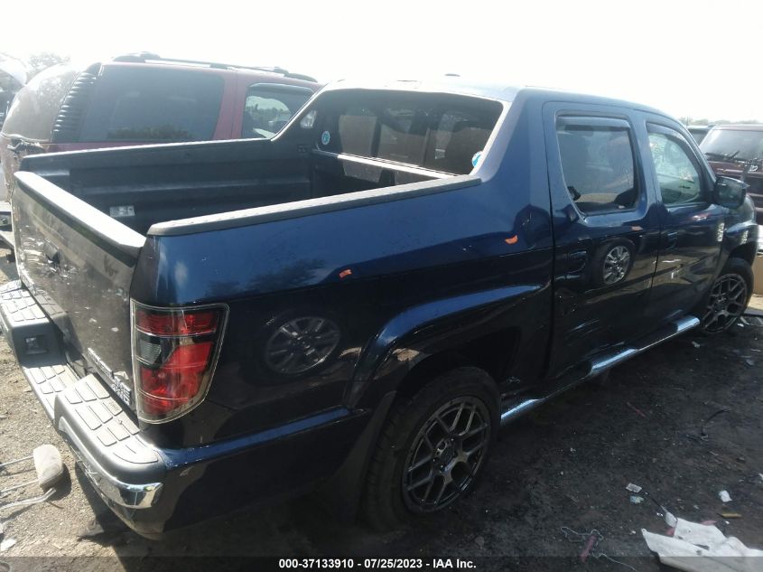 2013 HONDA RIDGELINE RTL - 5FPYK1F57DB011047