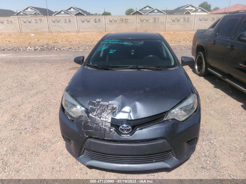 2016 TOYOTA COROLLA L/LE/S/S PLUS/LE PLUS - 2T1BURHE2GC657593